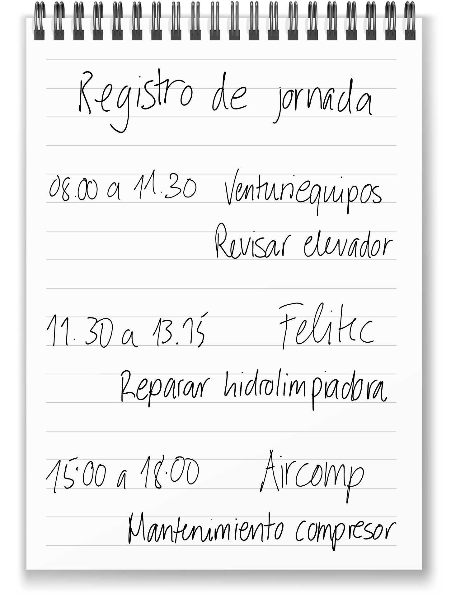 Horario antiguo